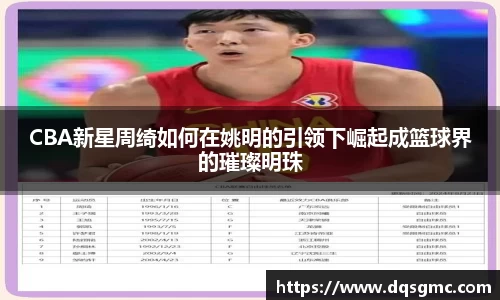 CBA新星周绮如何在姚明的引领下崛起成篮球界的璀璨明珠